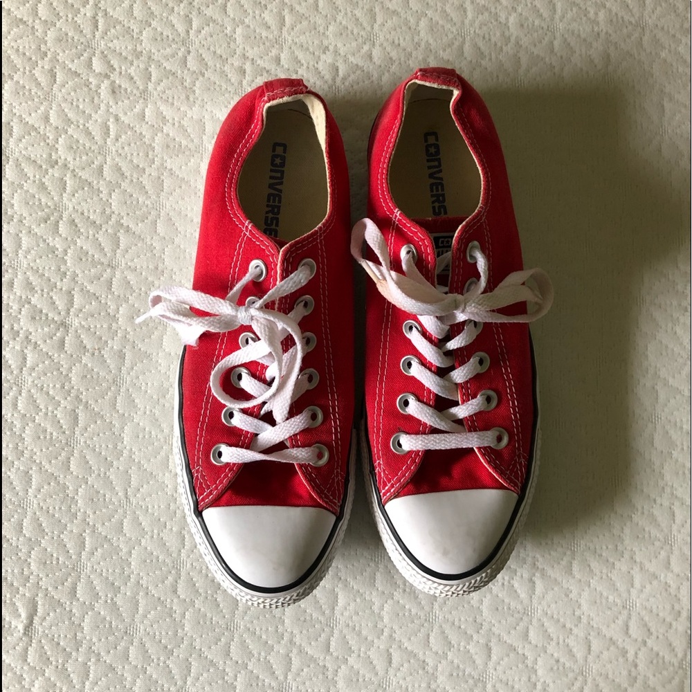 Red Chuck Taylor All Star Low Top